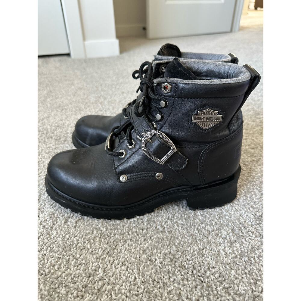 Harley Davidson Motorcycle Boots Mens Size 9